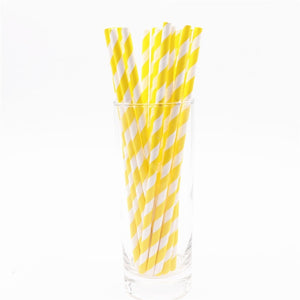 Colored Paper Drinking Straws - steelmystraws
