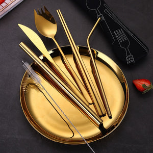 Stainless Steel Cutlery Set - steelmystraws